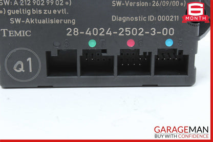 08-18 Mercedes W204 C350 C300 CLS550 Rear Left Side Door Control Module OEM