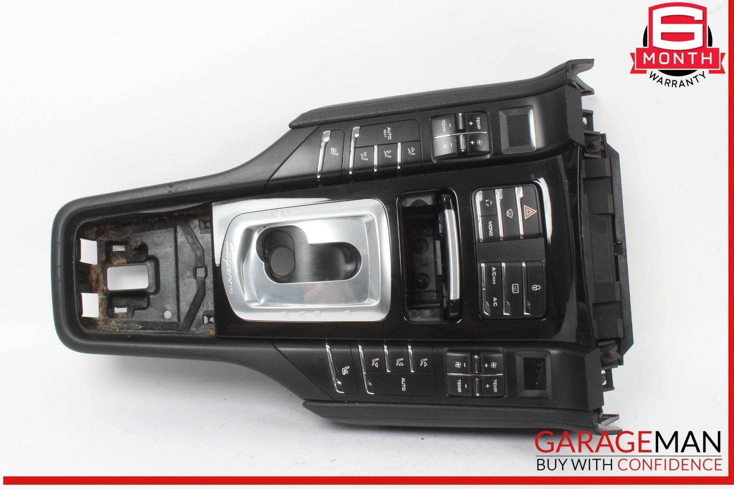 11-18 Porsche Cayenne 958 Front Center Console Switch Control Panel Trim OEM