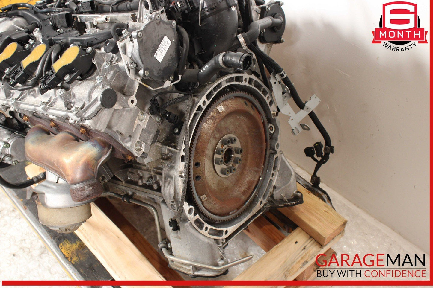 06-11 Mercedes R171 SLK280 3.0L V6 M272 Engine Motor Block Assembly OEM