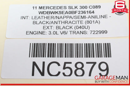 03-12 Mercedes R171 SLK300 E550 ML350 Front Right Seat Control Module OEM