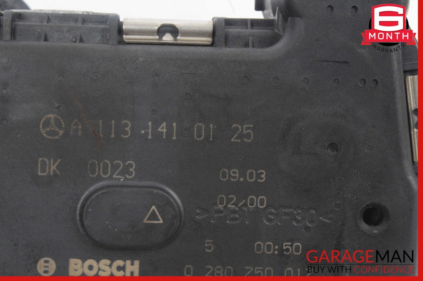 00-13 Mercedes W209 CLK500 C300 CL500 Engine Throttle Valve Body 1131410125 OEM