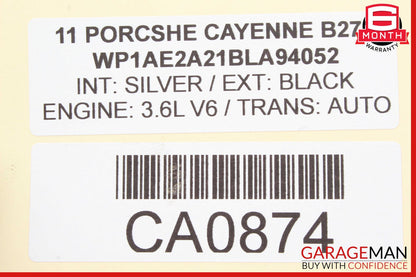11-17 Porsche Cayenne 958 Coolant Tank Reservoir OEM