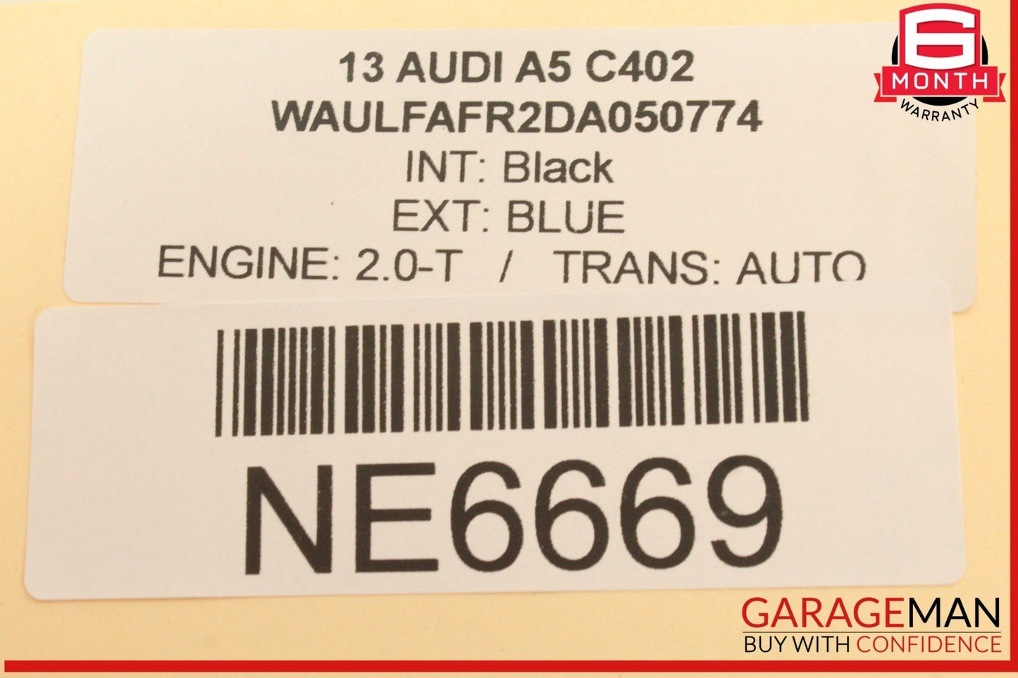 09-16 Audi A5 Automatic Transmission Floor Gear Shifter Assembly 8K1713041AB OEM