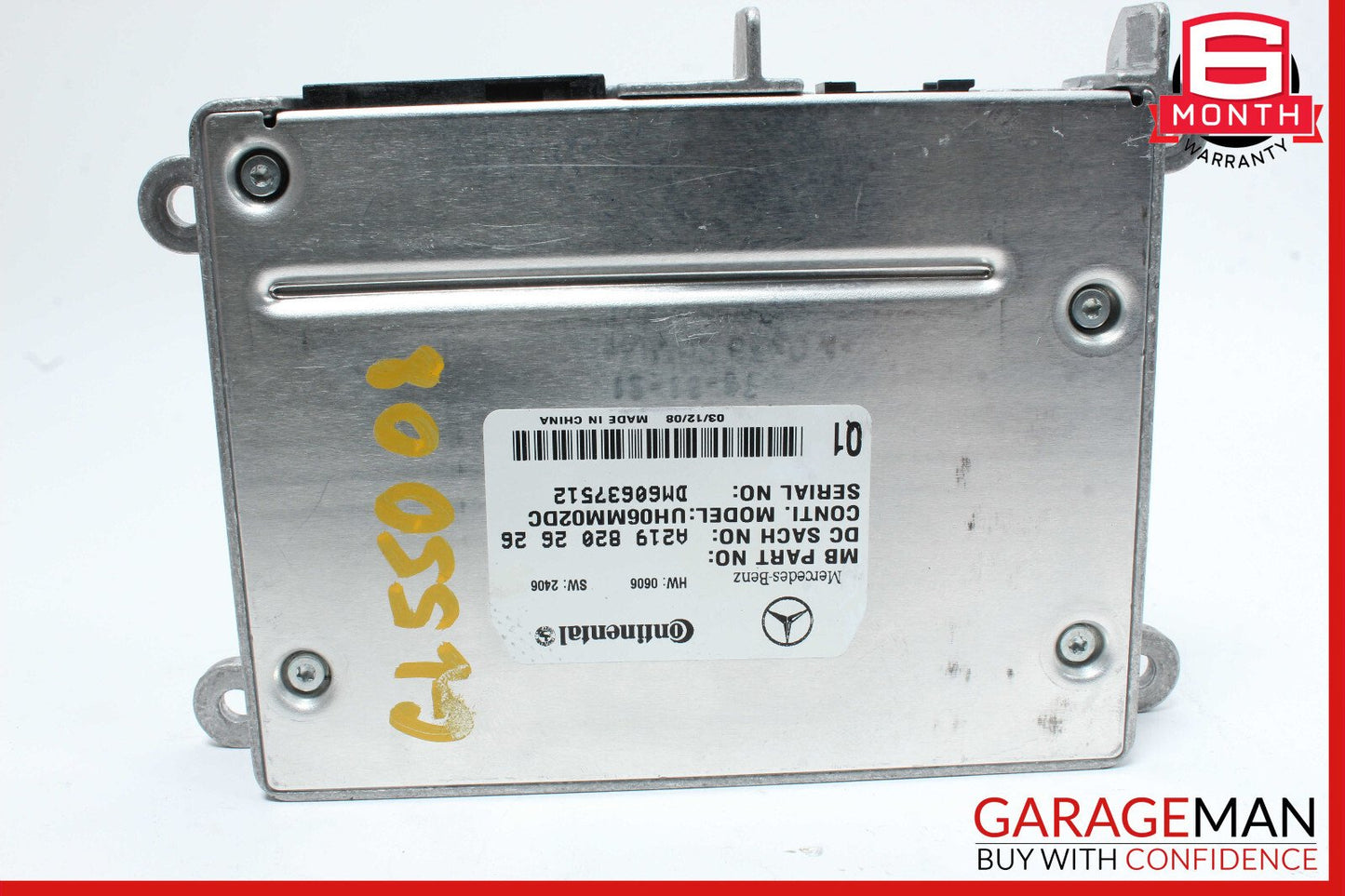 06-09 Mercedes X164 GL550 CLS500 Communication Control Module 2198202626 OEM