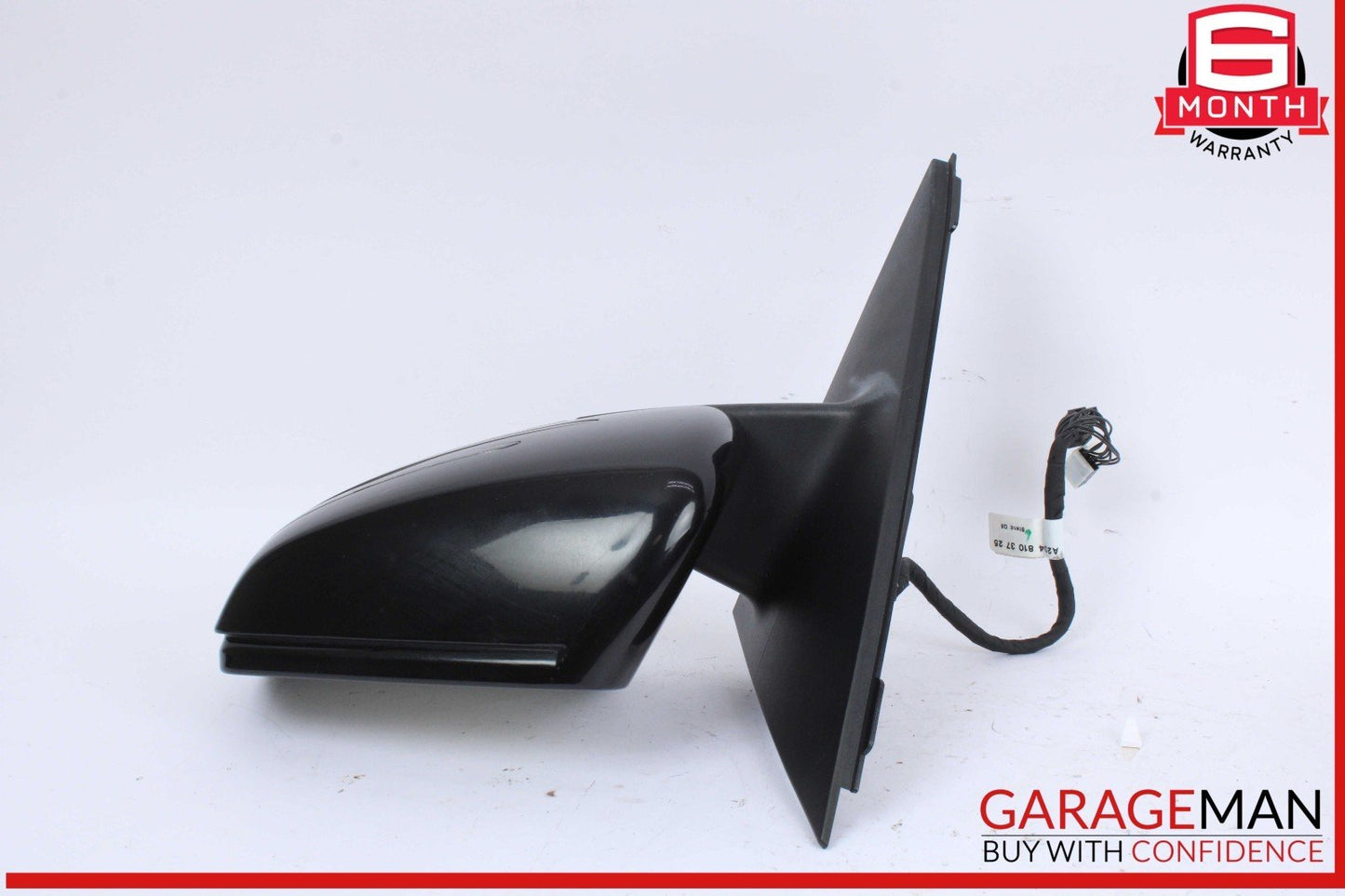 12-15 Mercedes W204 C250 Front Left Side Door Rear View Mirror w/ Blind Spot OEM