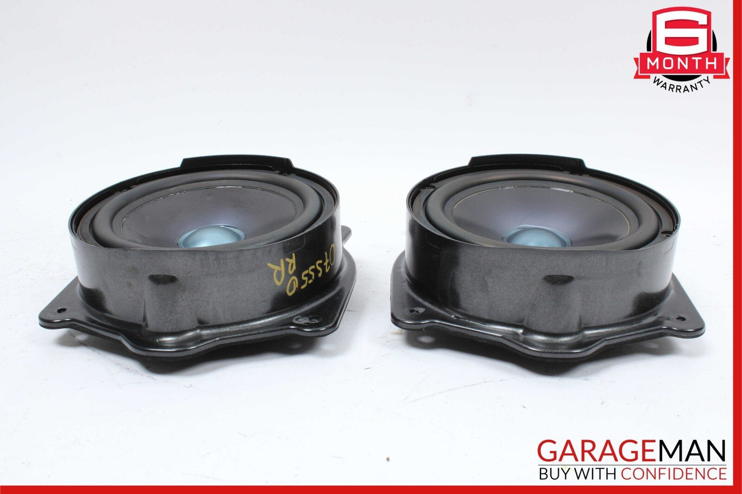 07-09 Mercedes W221 S550 Rear Left & Right Door Audio Sound Speaker Set of 2 Pc