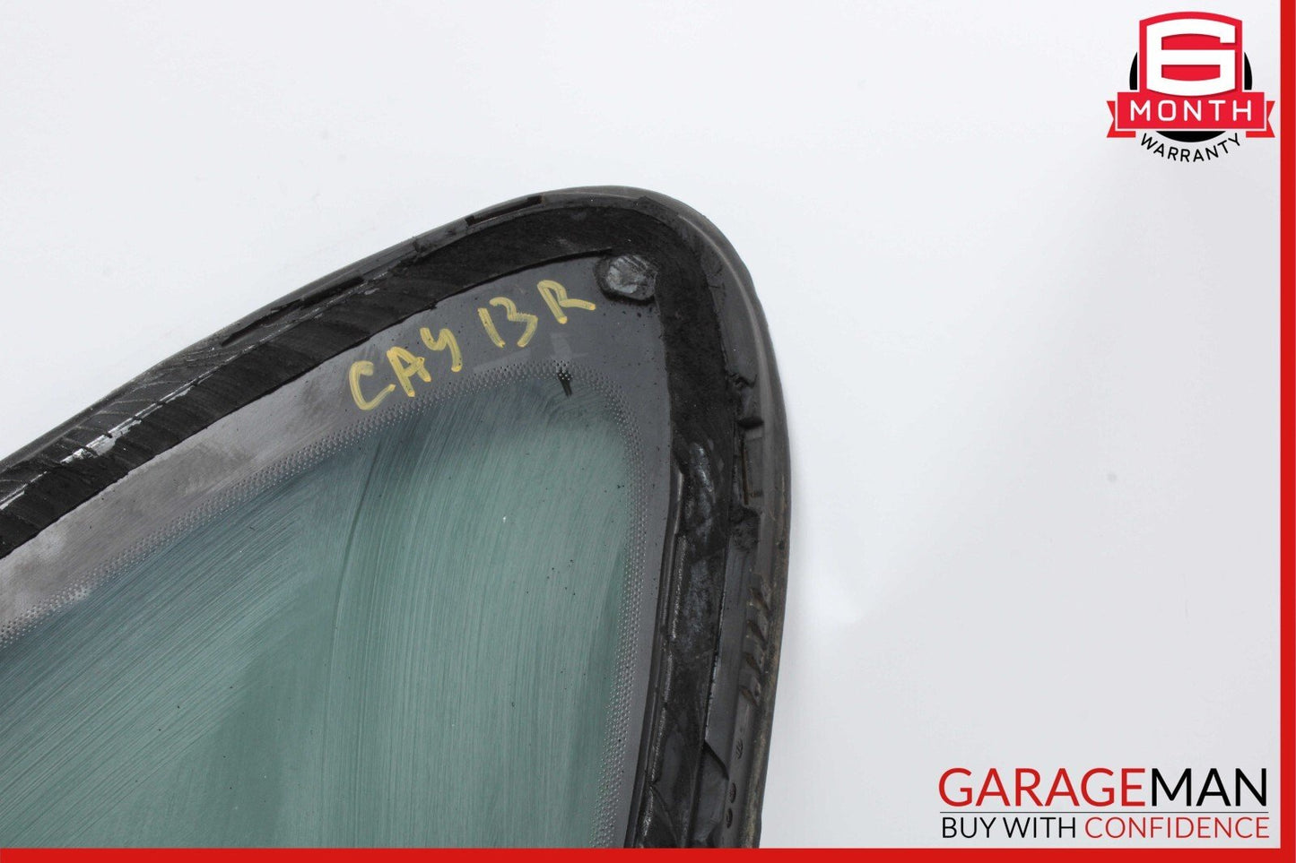 11-17 Porsche Cayenne 958 Rear Right Side Door Quarter Window Auto Glass Panel
