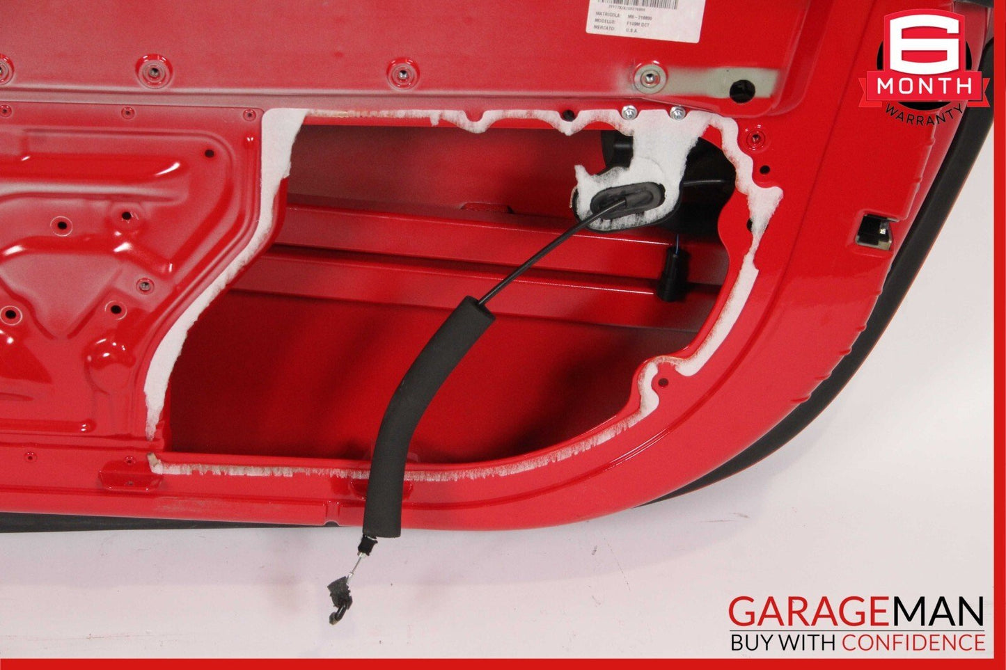 15-18 Ferrari California T Front Right Side Exterior Door Shell Panel Cover Red