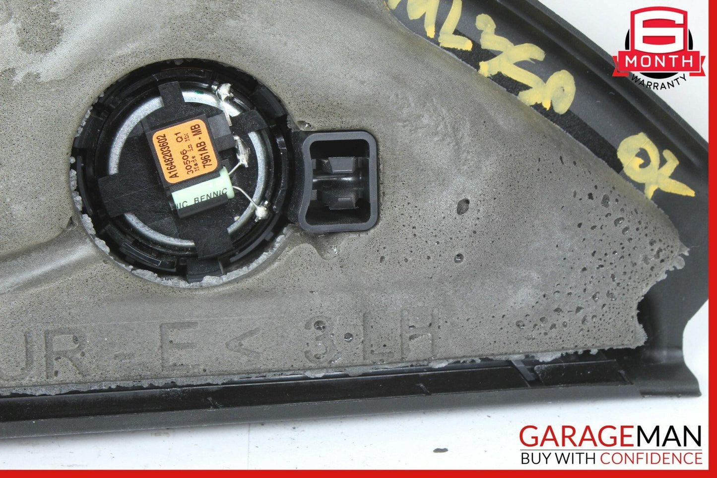 06-13 Mercedes W164 ML350 Left Driver Door Corner Tweeter Speaker Black OEM
