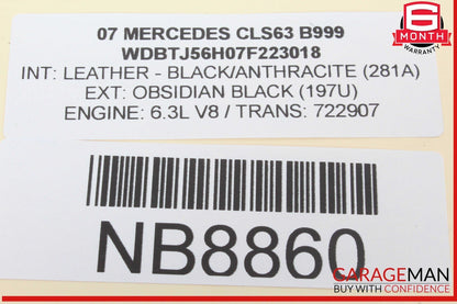 06-09 Mercedes W219 CLS63 AMG E350 SL500 Navigation DVD CD Player GPS Module OEM