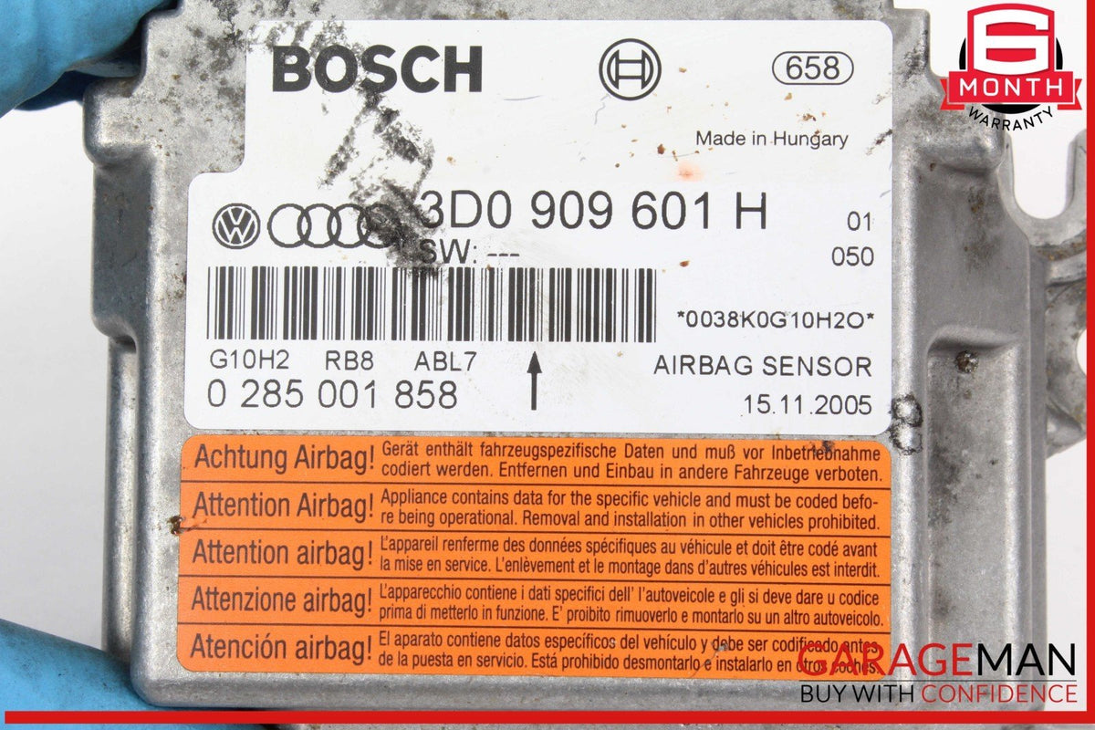 03-10 Porsche Cayenne 955 957 Crash Sensor Control Module Unit 3D0909601H OEM