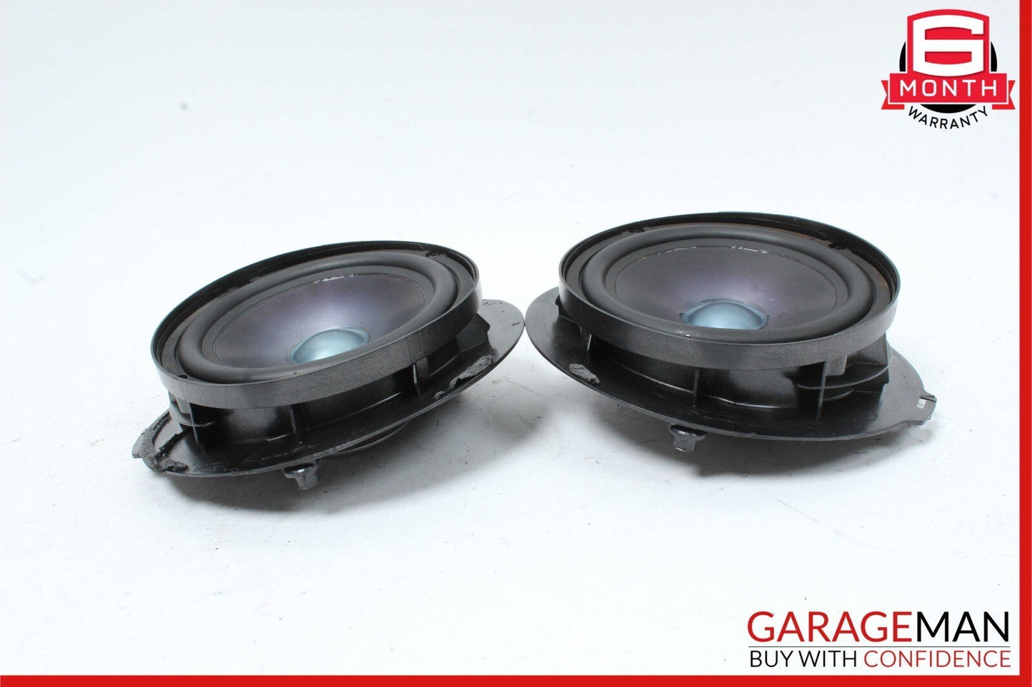 07-09 Mercedes W211 E350 Front Left & Right Side Door Audio Sound Speakers Set