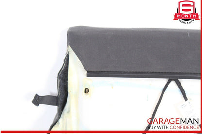 17-24 Audi A4 Front Left Driver Side Lower Bottom Seat Cushion Black OEM