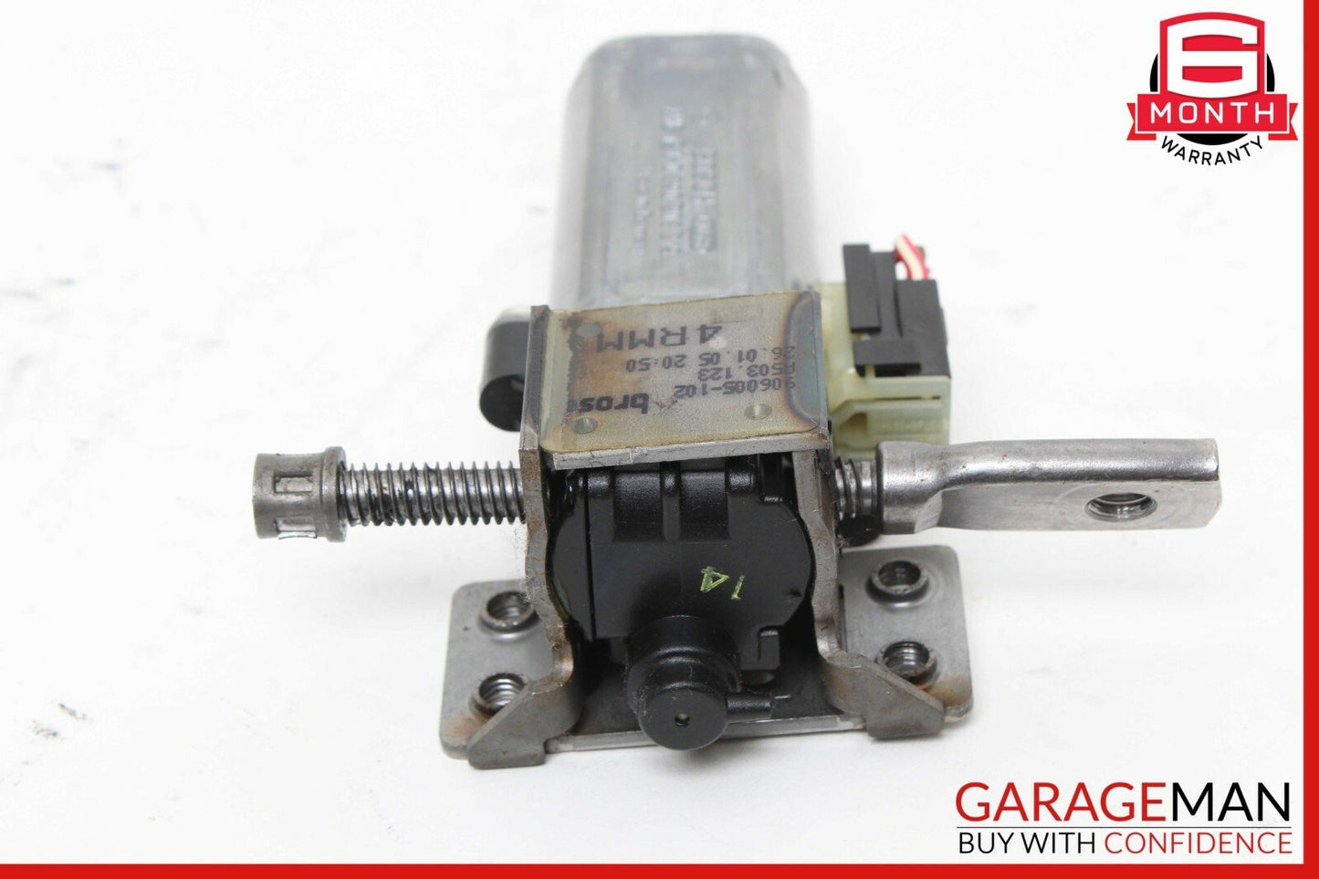 03-06 Porsche Cayenne 955 Front Right Passenger Side Lower Seat Track Motor OEM