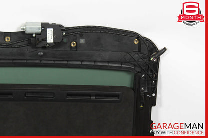 03-13 Maserati Quattroporte M139 Sunroof Guide Rail Frame Glass Track w/ Shade