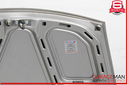 05-12 Porsche Boxster S 987 Rear Hood Bonnet Deck Lid Cover Silver OEM