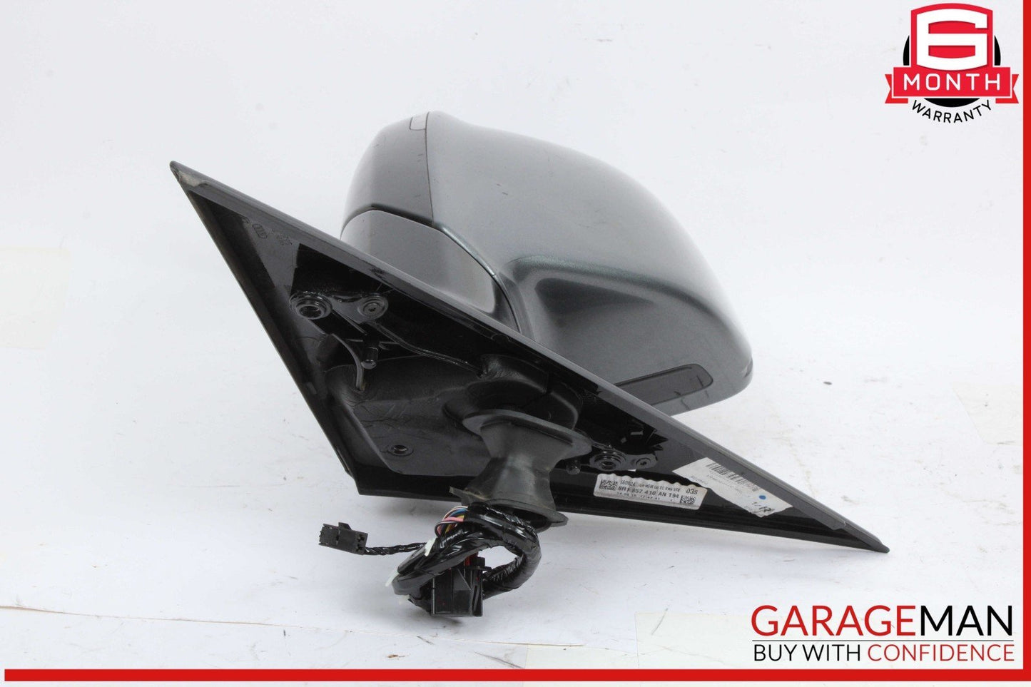 13-17 Audi Q5 SQ5 Front Right Side Door Rear View Mirror Gray 8R1857410L OEM