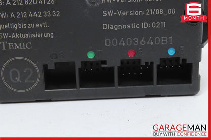 08-18 Mercedes W212 E350 C300 CLS550 Rear Left Side Door Control Module OEM