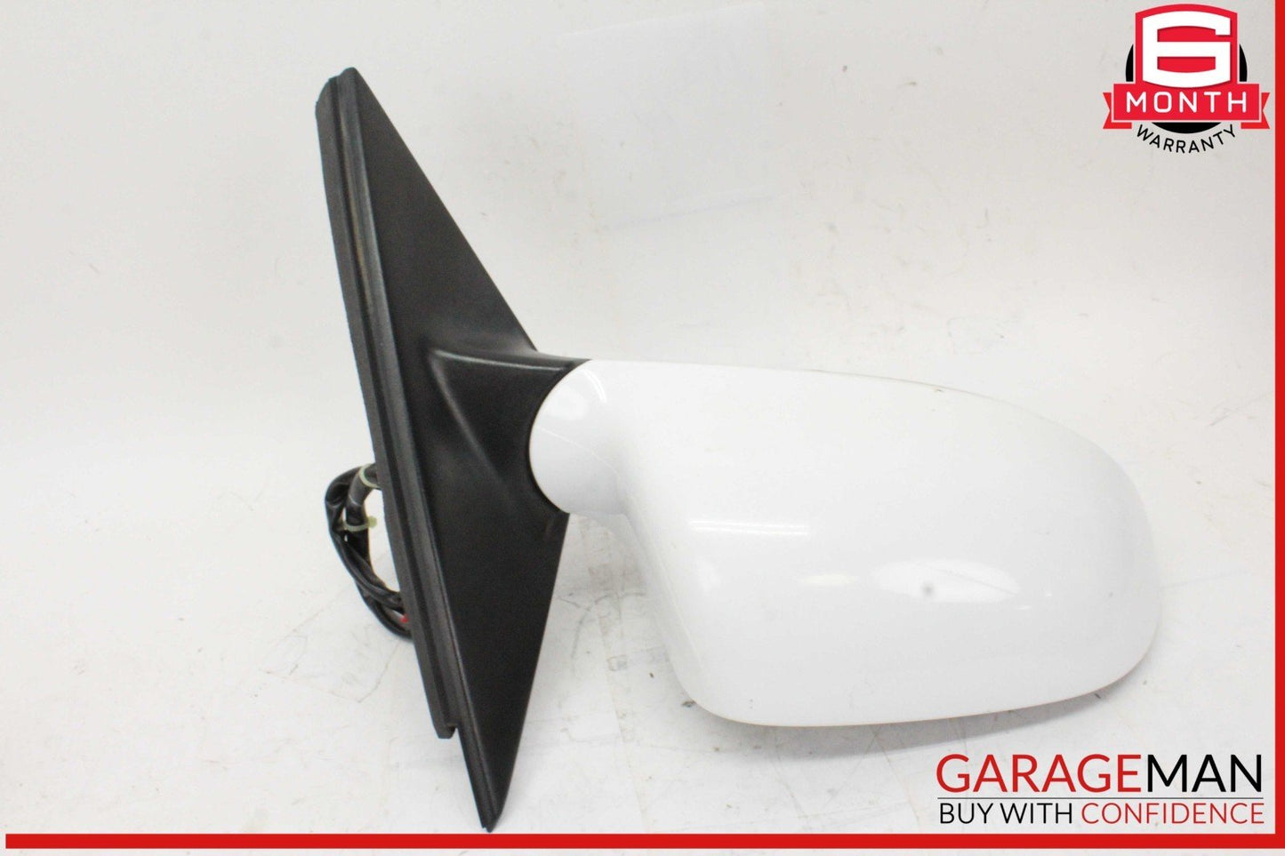09-16 Audi A4 Front Right Passenger Side Door Rear View Mirror White OEM