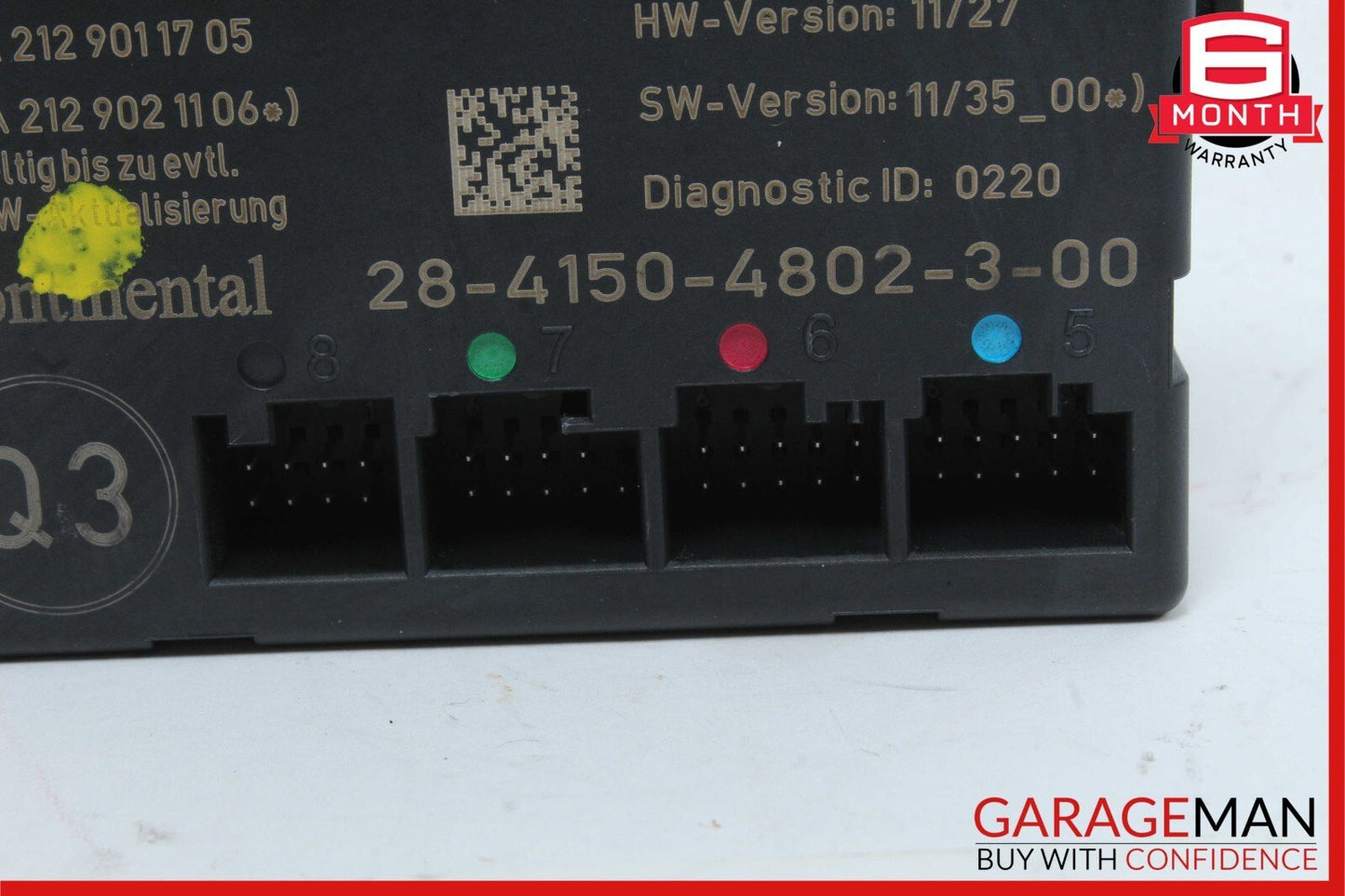 08-18 Mercedes W204 C300 C250 SLK250 Front Right Side Door Control Module OEM