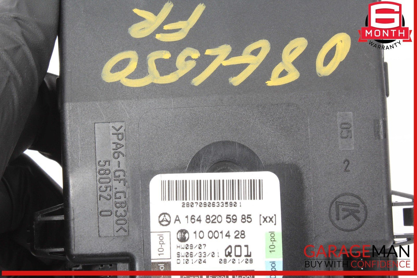 06-13 Mercedes X164 GL550 R500 Front Right Side Door Control Module Unit OEM