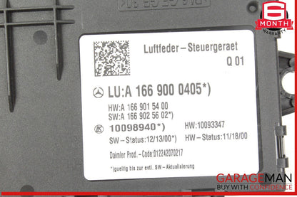 12-19 Mercedes X166 GL450 Airmatic Air Suspension Control Module Unit OEM