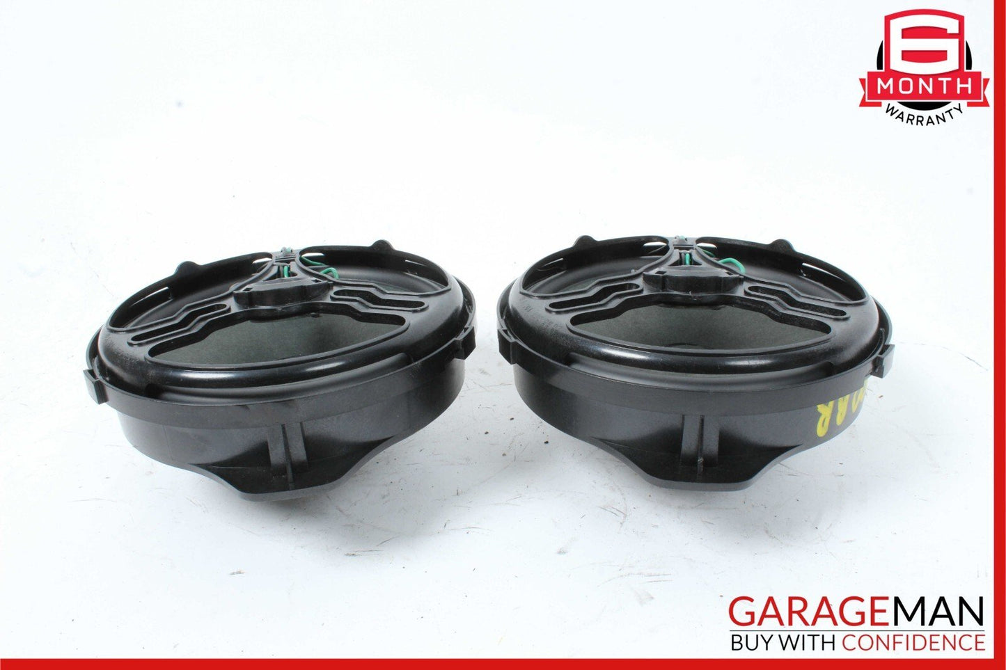08-11 Mercedes W204 C300 Rear Right & Left Side Door Sound Speakers Set OEM