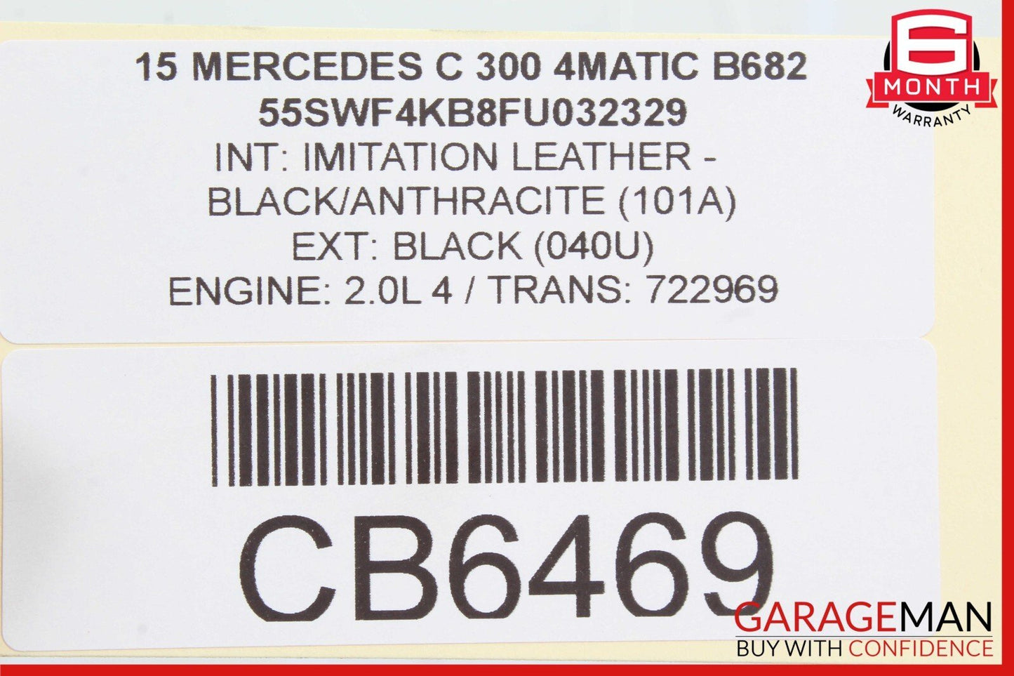 15-18 Mercedes W205 C300 C350e Front Right Side Seatbelt Seat Belt Retractor OEM