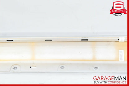 02-05 Mercedes W203 C320 C230 Coupe Right Side Skirt Rocker Panel Silver OEM