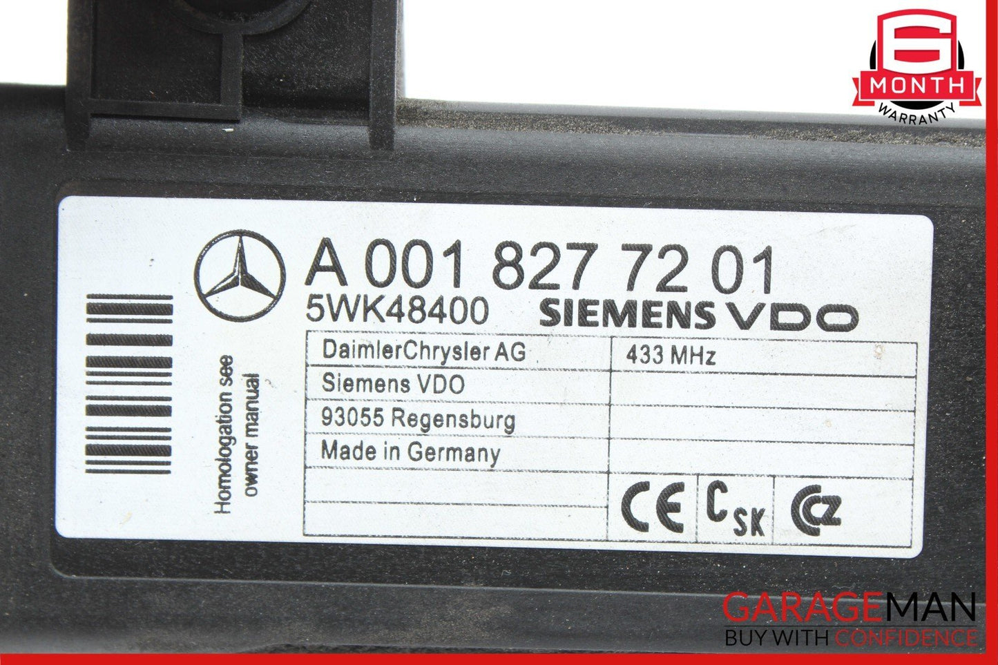 06-12 Mercedes X164 GL450 CLS550 SL550 TPMS Tire Pressure Antenna 0018277201 OEM
