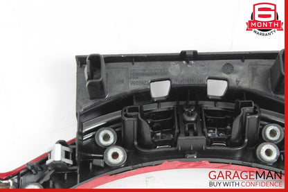 15-20 Mercedes W205 C300 C350 Center Console Armrest Front Covering Panel Red