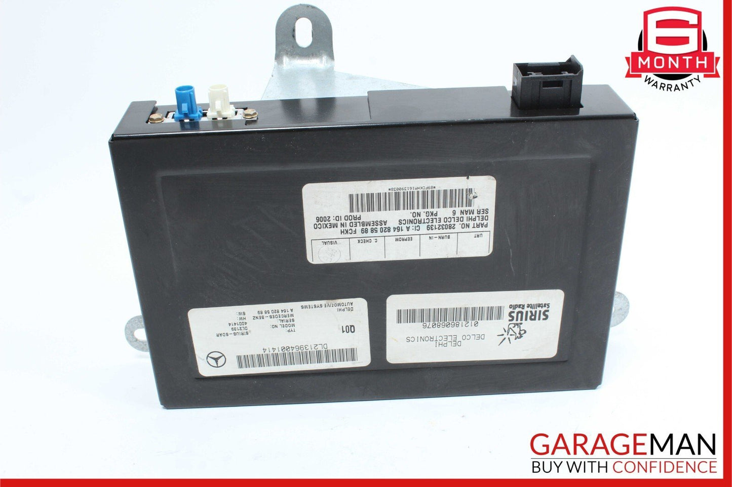 03-09 Mercedes GL450 SLK350 ML450 Sirius Satellite Radio Receiver Module Unit