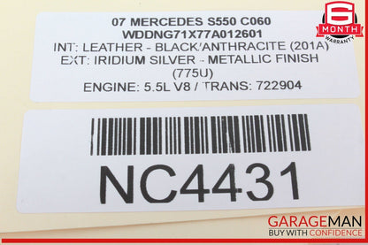 07-14 Mercedes W221 S550 CL550 Voice Language Communication Control Module OEM
