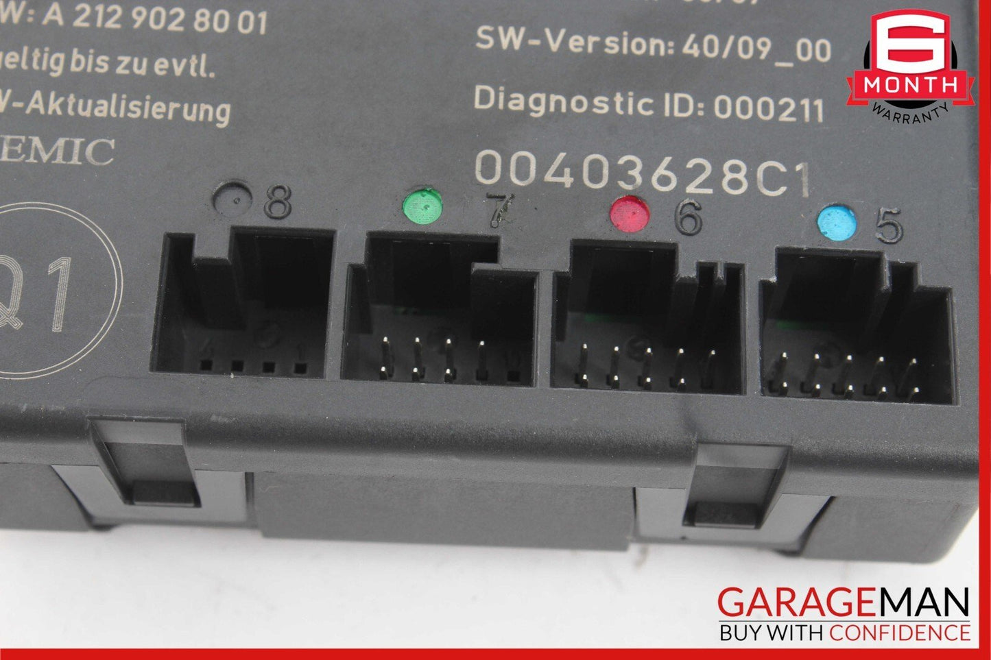08-18 Mercedes W204 C250 SLK350 E400 Front Left Side Door Control Module OEM