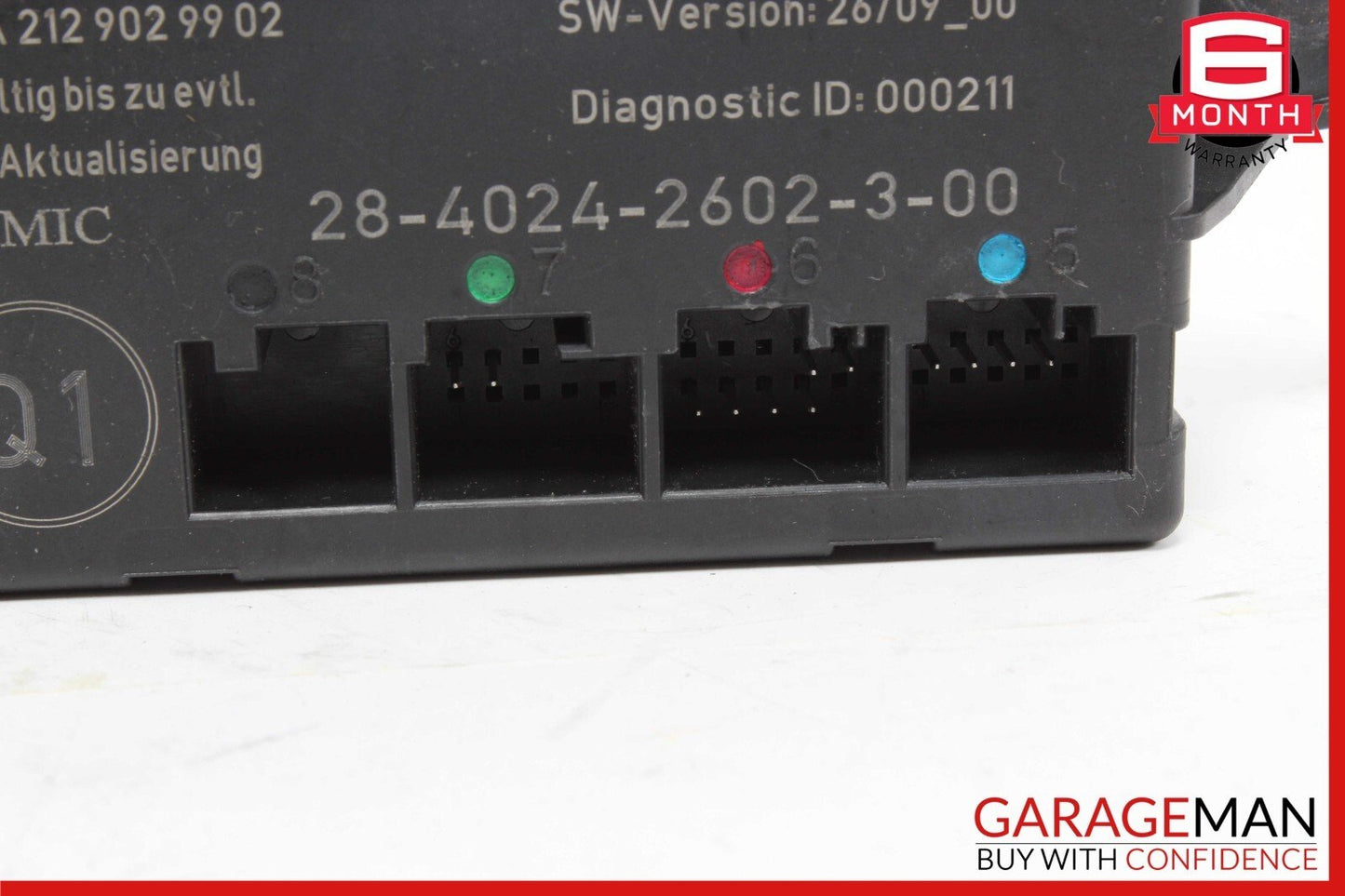 08-18 Mercedes W212 E350 C300 GLK350 Rear Right Side Door Control Module OEM