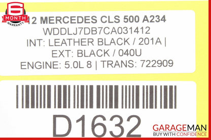 12-16 Mercedes W218 CLS500 Rear Right Side Suspension Upper Control Arm OEM