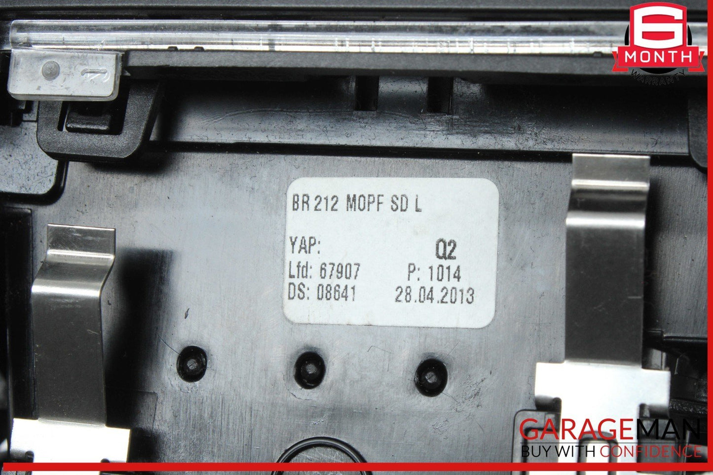 10-16 Mercedes W212 E350 E550 Dashboard Dash AC A/C Air Vent LeftÂ Trim OEM