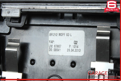 10-16 Mercedes W212 E350 E550 Dashboard Dash AC A/C Air Vent LeftÂ Trim OEM
