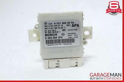 07-13 Mercedes W221 S550 S63 AMG Rear Parking Parktronic Control Module OEM