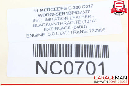 08-14 Mercedes W204 C300 Rear Right and Left Suspension Coil Spring Set OEM