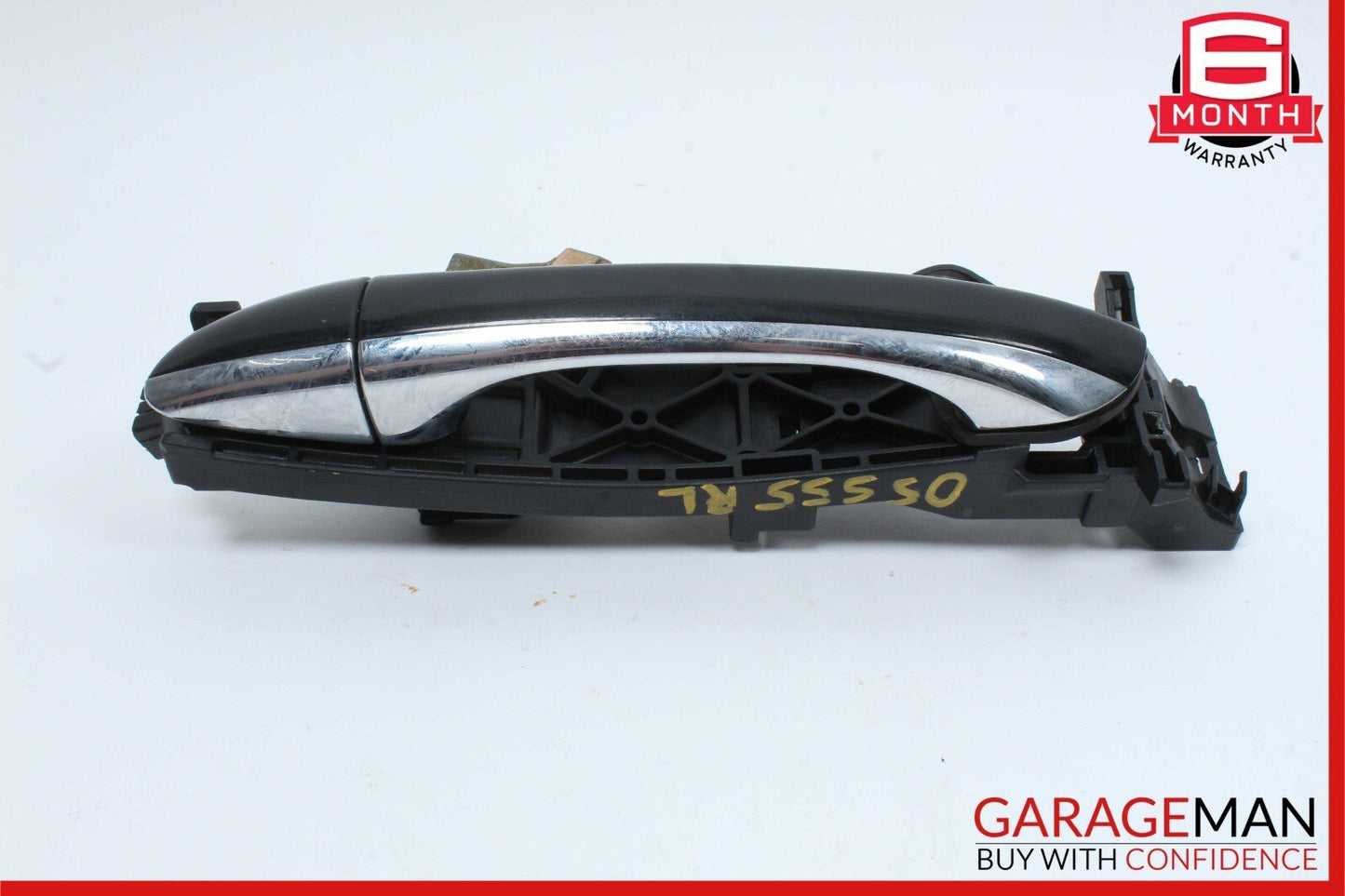 00-06 Mercedes W220 S55 AMG Rear Left Side Exterior Door Handle Black OEM