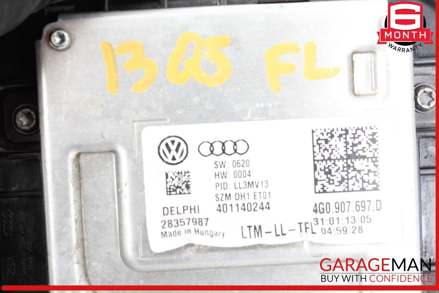 13-17 Audi Q5 SQ5 Headlight Head Light DRL Lamp Control Module Unit OEM