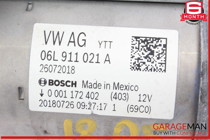 18-20 Audi Q5 Engine Starter Motor Bosch 06L911021A OEM