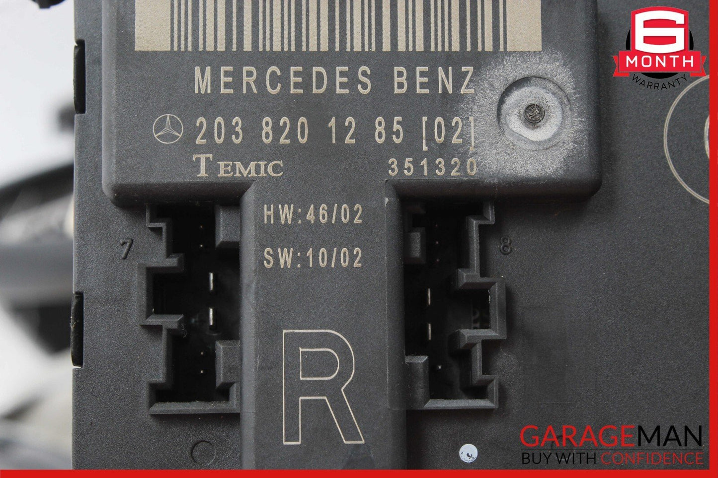 01-07 Mercedes W203 C230 C320 Front Right Side Door Computer Control Module OEM