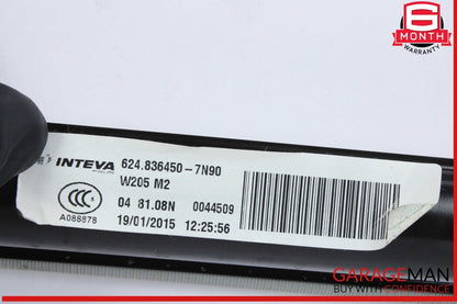 15-20 Mercedes W205 C300 C43 AMG Rear Sunroof Shade Rail Frame 2057800229