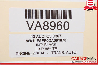 09-17 Audi Q5 A4 Coolant Reservoir Tank Bottle 8K0121403 OEM
