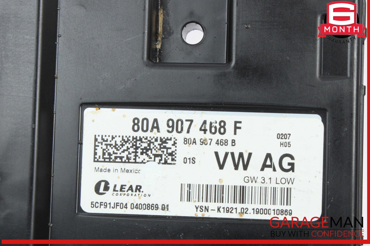18-24 Audi S5 A5 SQ5 A4 S4 Network Gateway Control Module Unit 80A907468F OEM