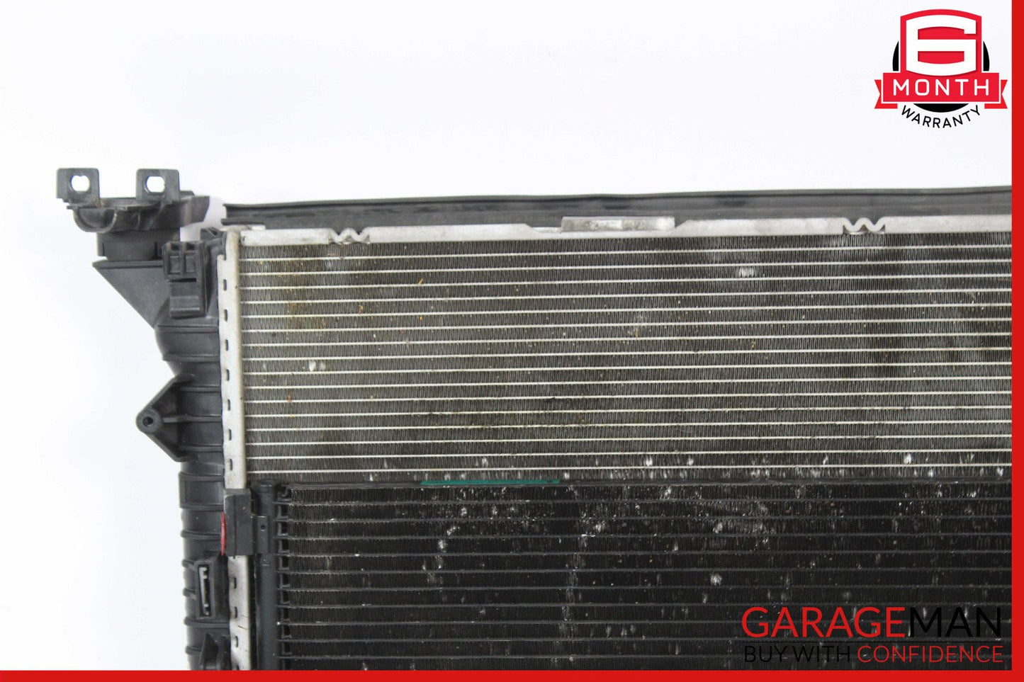 10-12 Audi S5 3.0L Engine Cooling Radiator A/C Condenser OEM