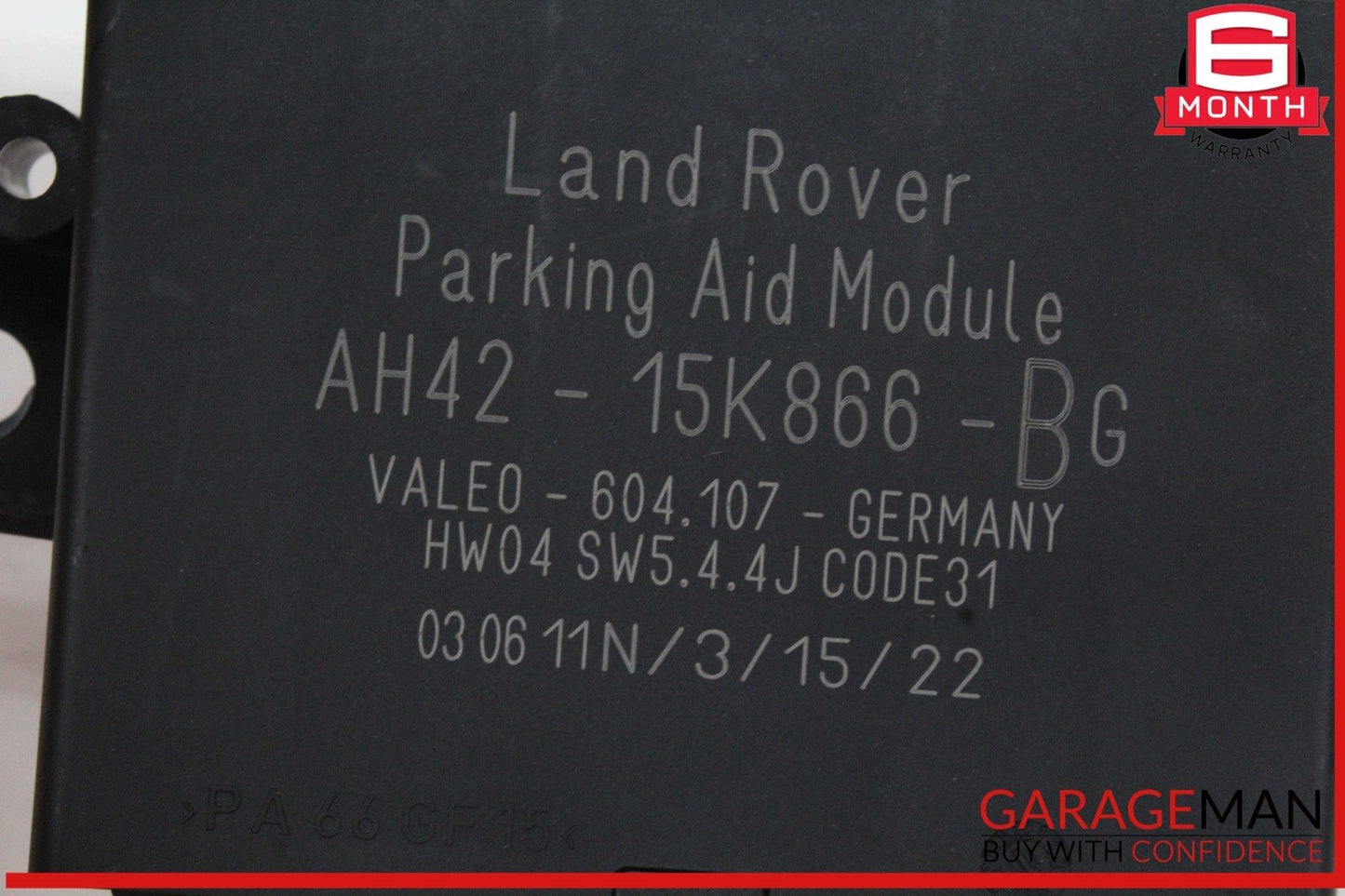 10-13 Land Rover Range Rover Sport Evoque Parking Assist Aid Control Module OEM