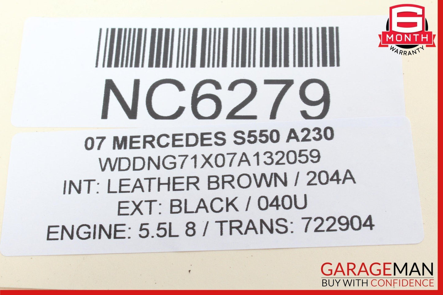 07-14 Mercedes W221 S550 CL550 Electric Power Supply Fuse Box Control Module